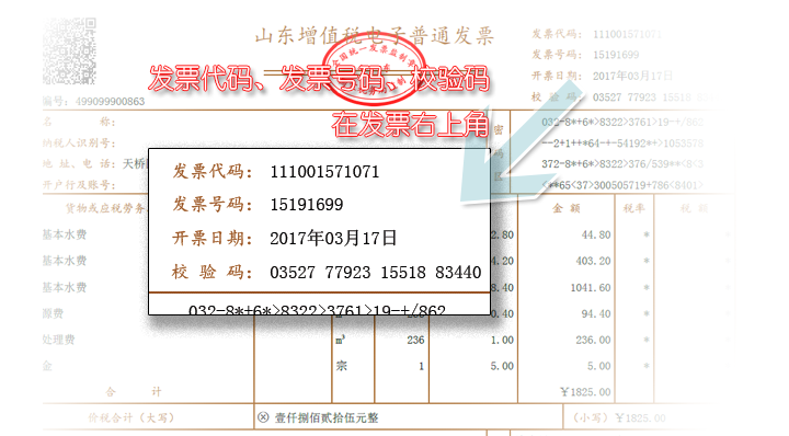 发票票样